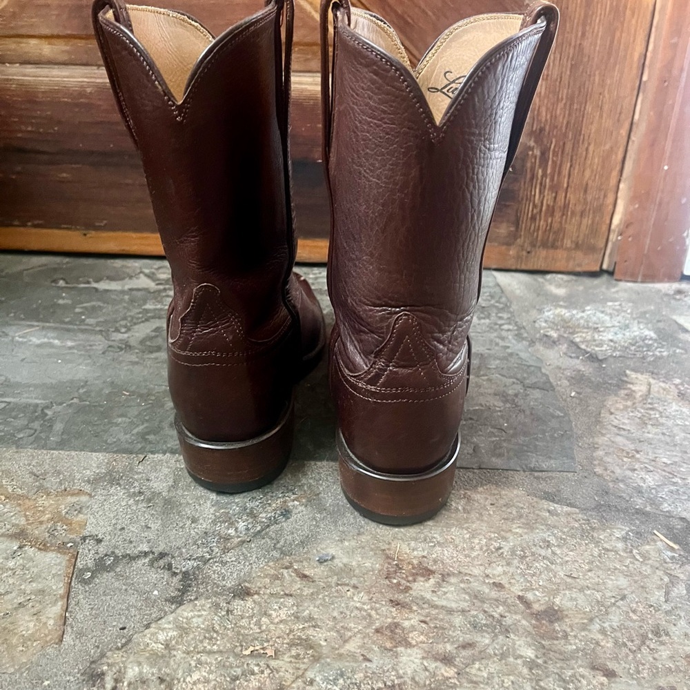 Beautiful Lucchese GA9700 roper style boots. Size 7.5 - Picture 4 of 8